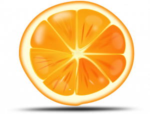Cellulite - Cartoon-Orange