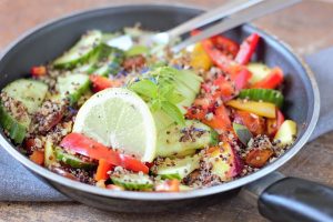 Flexitarier Diät - Quinoa-Salat